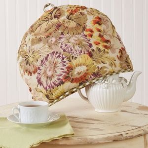 April Cornell Autumn Patchwork Tea Cozy Reversible